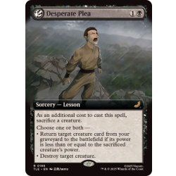 画像1: (FOIL)(フルアート)自暴自棄の嘆願/Desperate Plea《英語》【TLE】