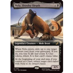 画像1: (FOIL)(フルアート)シューシューの追跡者、ナイラ/Nyla, Shirshu Sleuth《英語》【TLE】