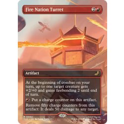 画像1: (FOIL)(フルアート)火の国の砲台/Fire Nation Turret《英語》【TLE】