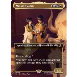 画像1: (FOIL)(フルアート)メイとズーコ/Mai and Zuko《英語》【TLE】