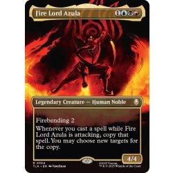 画像1: (FOIL)(フルアート)(0334)火の王アズーラ/Fire Lord Azula《英語》【TLA】