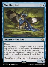 [EX+](FOIL)マネドリ/Mockingbird《英語》【BLB】