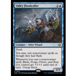 画像1: [EX+](FOIL)渓間の洪水呼び/Valley Floodcaller《英語》【BLB】