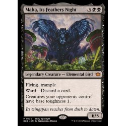 画像1: [EX+](FOIL)羽の夜のマーハ/Maha, Its Feathers Night《英語》【BLB】