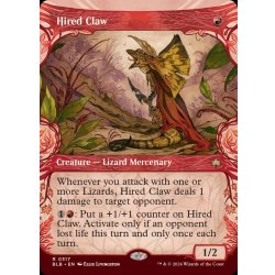 画像1: (FOIL)(ショーケース枠)雇われ爪/Hired Claw《英語》【BLB】