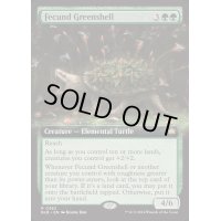 (FOIL)(フルアート)肥えた緑甲羅/Fecund Greenshell《英語》【BLB】