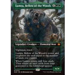 画像1: [EX](フルアート)(0342)森の轟き、ルムラ/Lumra, Bellow of the Woods《英語》【BLB】