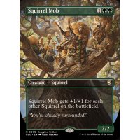 (FOIL)(フルアート)リスの群れ/Squirrel Mob《英語》【BLC】