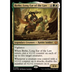 画像1: [EX+](FOIL)司直の長耳、ビルケ/Byrke, Long Ear of the Law《英語》【BLB】
