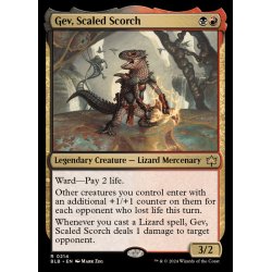 画像1: 鱗の焦熱、ゲヴ/Gev, Scaled Scorch《英語》【BLB】
