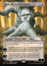 [EX+](FOIL)(フルアート)大いなる創造者、カーン/Karn, the Great Creator《英語》【BLC】