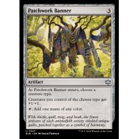 縫い合わせの旗/Patchwork Banner《英語》【BLB】
