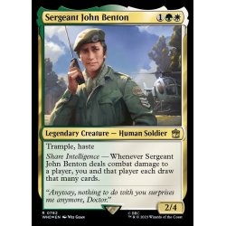 画像1: (サージFOIL)ジョン・ベントン伍長/Sergeant John Benton《英語》【WHO】