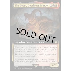 画像1: (サージFOIL)(フルアート)不死皇、ビースト/The Beast, Deathless Prince《英語》【WHO】