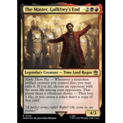 画像1: [EX+](サージFOIL)ギャリフレイの終焉、マスター/The Master, Gallifrey's End《英語》【WHO】