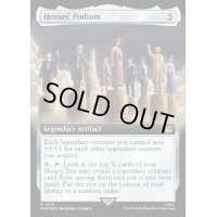 (サージFOIL)(フルアート)英雄の演壇/Heroes' Podium《英語》【WHO】