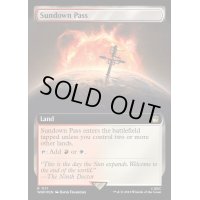 (サージFOIL)(フルアート)日没の道/Sundown Pass《英語》【WHO】