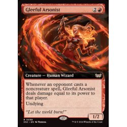 画像1: [EX+](フルアート)上機嫌の放火犯/Gleeful Arsonist《英語》【DSC】