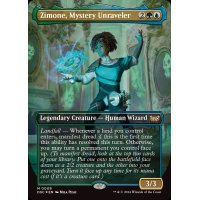 [EX+](フルアート)謎の解明者、ジモーン/Zimone, Mystery Unraveler《英語》【DSC】
