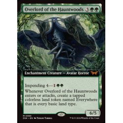 画像1: (フルアート)ホーントウッドの大主/Overlord of the Hauntwoods《英語》【DSK】
