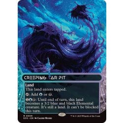 画像1: (FOIL)(フルアート)(0009)忍び寄るタール坑/Creeping Tar Pit《英語》【EOS】