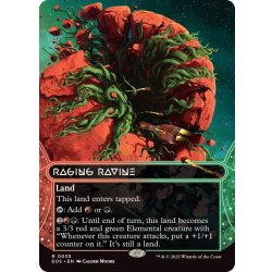 画像1: (FOIL)(フルアート)(0035)怒り狂う山峡/Raging Ravine《英語》【EOS】