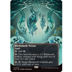 画像1: (FOIL)(フルアート)(0048)ちらつき蛾の生息地/Blinkmoth Nexus《英語》【EOS】