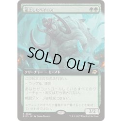 画像1: [EX+](FOIL)(フルアート)逆上したベイロス/Frenzied Baloth《日本語》【EOE】
