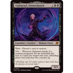 画像1: (FOIL)石に選ばれし者、アルファラエル/Alpharael, Stonechosen《英語》【EOE】