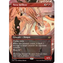 画像1: (FOIL)(フルアート)新星のヘルカイト/Nova Hellkite《英語》【EOE】
