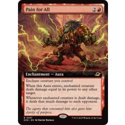 画像1: (FOIL)(フルアート)無差別の痛めつけ/Pain for All《英語》【EOE】