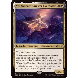 画像1: [EX+]サンスターの模範、ヴォンダム卿/Syr Vondam, Sunstar Exemplar《英語》【EOE】
