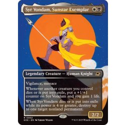 画像1: (FOIL)(フルアート)サンスターの模範、ヴォンダム卿/Syr Vondam, Sunstar Exemplar《英語》【EOE】