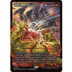 画像1: (FOIL)(ショーケース枠)反乱の大虐殺/Mutinous Massacre《英語》【EOE】