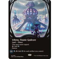 画像1: (フルアート)巨大な神核、ウスロス/Uthros, Titanic Godcore《英語》【EOE】