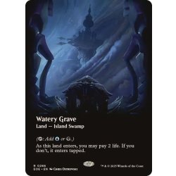画像1: (FOIL)(フルアート)湿った墓/Watery Grave《英語》【EOE】