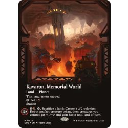 画像1: (ギャラクシーFOIL)記念の星、カヴァーロン/Kavaron, Memorial World《英語》【EOE】