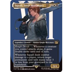 画像1: (FOIL)(フルアート)(0402)SeeDの傭兵、スコール/Squall, SeeD Mercenary《英語》【FIN】