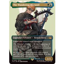 画像1: (FOIL)(フルアート)(0403)異邦の詩人/The Wandering Minstrel《英語》【FIN】