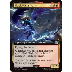 画像1: (FOIL)(フルアート)黒のワルツ３号/Black Waltz No. 3《英語》【FIN】