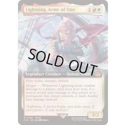 画像1: [EX+](FOIL)(フルアート)(0498)シーンドライブ、ライトニング/Lightning, Army of One《英語》【FIN】