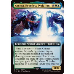 画像1: (フルアート)(0501)心を持たぬ者、オメガ/Omega, Heartless Evolution《英語》【FIN】