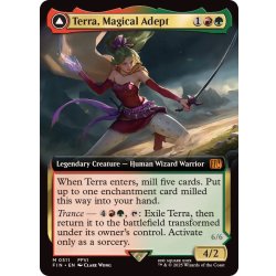 画像1: (フルアート)(0511)魔導戦士、ティナ/Terra, Magical Adept《英語》【FIN】