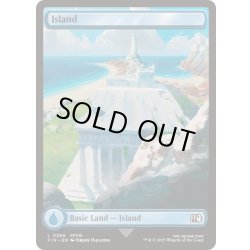 画像1: [EX+](FOIL)(フルアート)(0299)島/Island《英語》【FIN】
