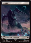 [EX+](FOIL)(フルアート)(0300)沼/Swamp《英語》【FIN】