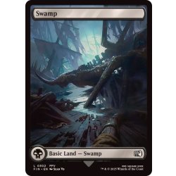 画像1: (FOIL)(フルアート)(0302)沼/Swamp《英語》【FIN】