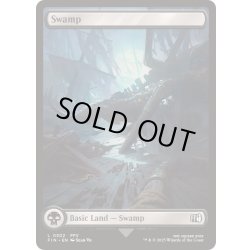 画像1: [EX+](FOIL)(フルアート)(0302)沼/Swamp《英語》【FIN】