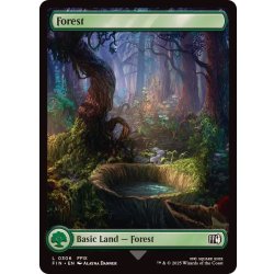 画像1: (FOIL)(フルアート)(0306)森/Forest《英語》【FIN】