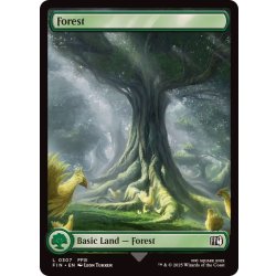 画像1: (FOIL)(フルアート)(0307)森/Forest《英語》【FIN】