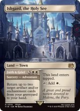 (FOIL)(フルアート)山の都、イシュガルド/Ishgard, the Holy See《英語》【FIN】